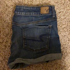 American eagle jean shorts